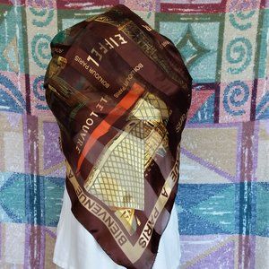 Parisian Landmarks Scarf